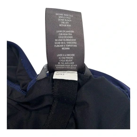 Vince Camuto One Piece Navy Swimsuit - Picture 5 of 6